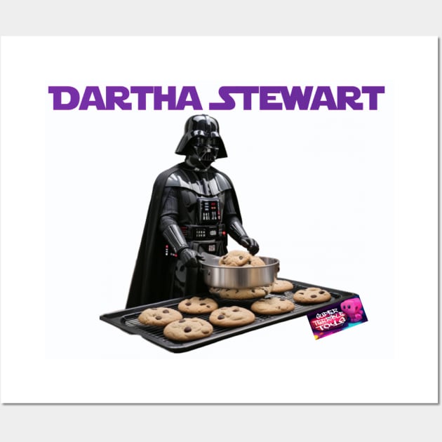 Dartha Stewart Wall Art by Super Terrible Toys